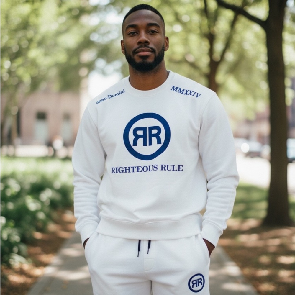 White and Blue Cotton Fleece 2pc Set.

ALL REASONABLE OFFERS ACCEPTED!